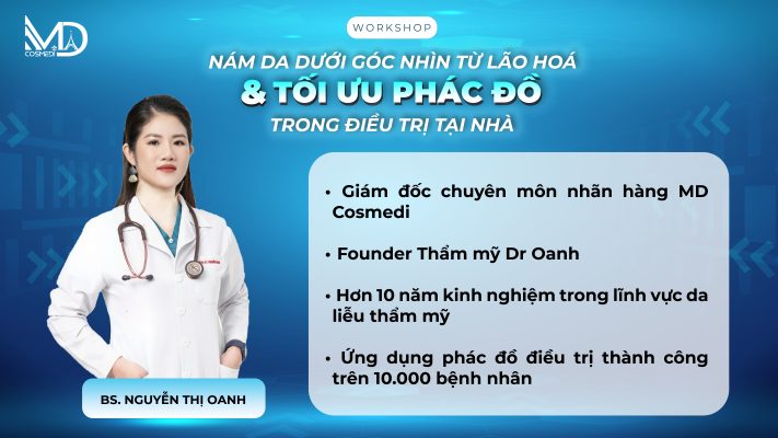 Bác sĩ da liễu Nguyễn Oanh - Giám đốc chuyên môn nhãn hàng