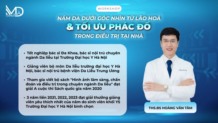 Thạc sĩ - Bác sĩ da liễu Hoàng Văn Tâm