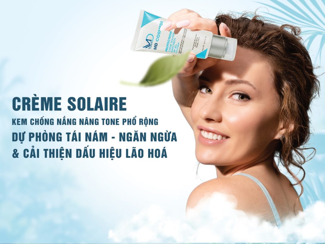 hống nắng mỗi ngày với Cosmedi Crème Solaire