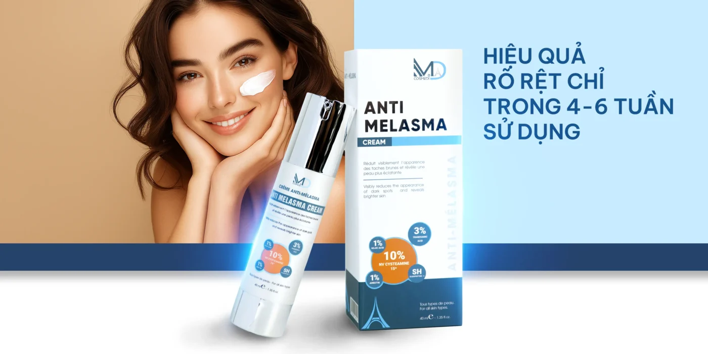 Cùng MD Cosmedi so sánh Cysteamine và Hydroquinone