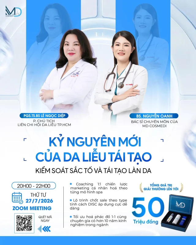 Workshop: kỷ nguyên mới của da liễu tái tạo