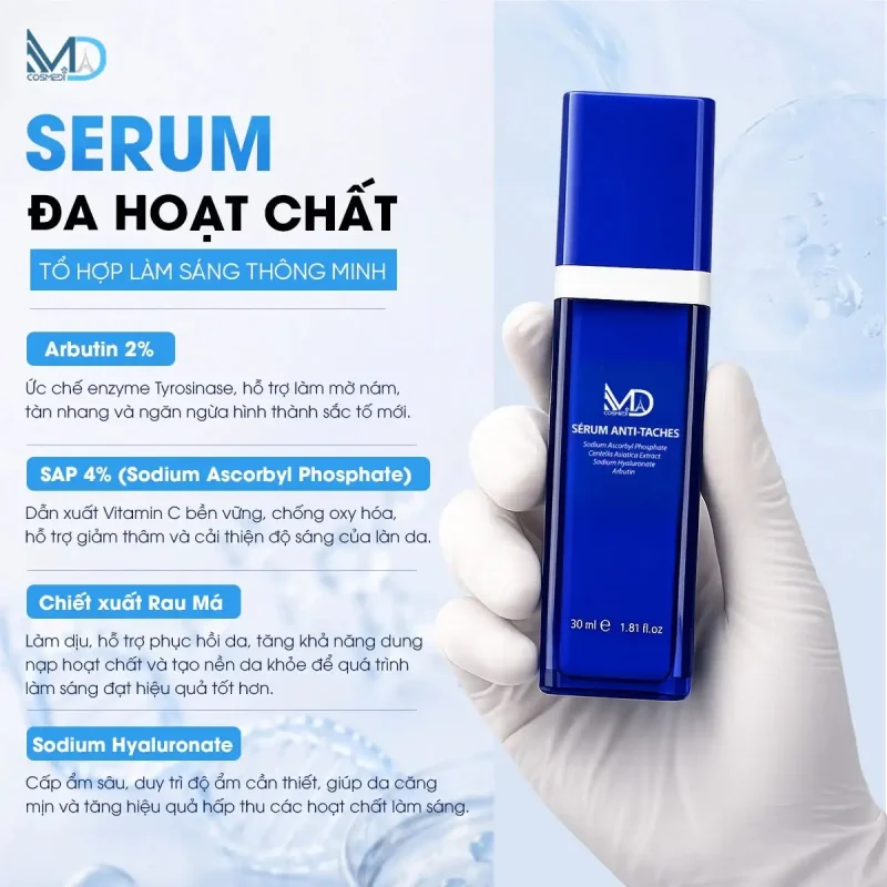 Serum đa hoạt chất - tổ hợp làm sáng thông minh